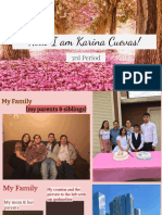 Karina Cuevas - All About Me Presentation