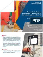 Curso Apliación de Pruebas Hidrostatica y Neumáticas en Las COnstrucciones Petroleras