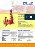 DP40 14HP Diesel - Rotopercusión