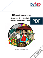 Electronics: Quarter 3 - Module 3: Radio Receiver Circuit