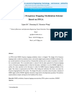 Design of GMSK Frequency Hopping Modulation Scheme Based On FPGA