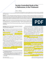 Week 11 - A Double-Blind Placebo-Controlled Study of Naltrexone For Kleptomania