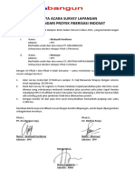 Fiberisasi Indosat Kendari Survey Lapangan