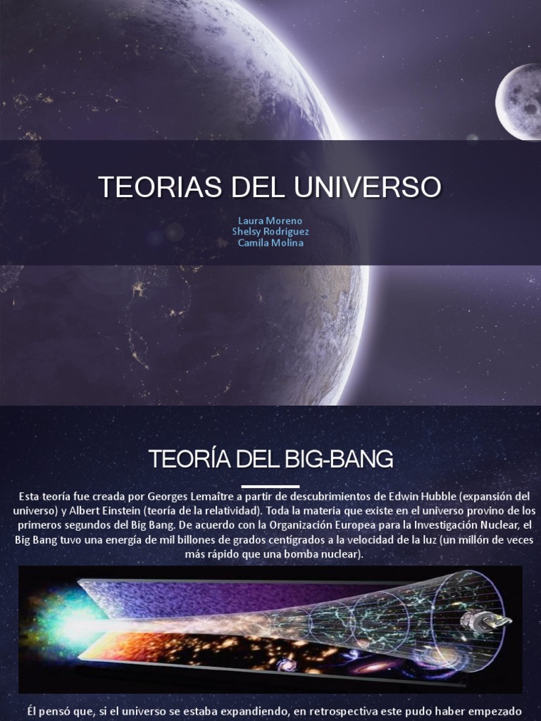 Teorias Del Universo | PDF | Big Bang | Inflación (cosmología)