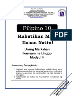 Filipino 10 q1 Mod9