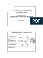 P9 Handout - The Role of Synaptic Autobodies in Psychiatric Disease