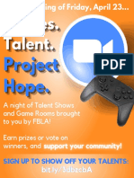 Project Hope Flyer