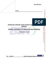 SNI 7860-2015 - Ketentuan Seismik Baja