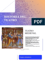 Historia Del Teatro - Teatro Medieval