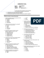 Soal Geografi X - 8