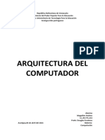 ARQUITECTURA DEL COMPUTADOR