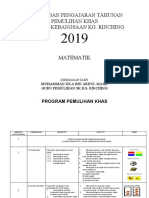 RPT MT Pemulihan Khas 2019