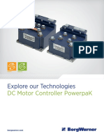 Explore Our Technologies: DC Motor Controller Powerpak