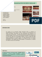 Hipomineralización Incisivo Molar