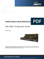 Peplink Balance Multi-Wan Bonding Routers: Cisco Ipsec Configuration Guide