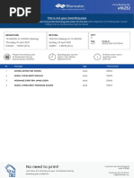 Bluewater - Travel Itinerary #16232