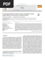 Forecasting Mid-Long Term Electric Energy Consumption Through Bagging ARIMA and Exponential Smoothing Methods