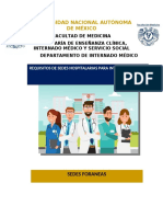 Requisitos de Sedes Foraneas PDF - Io 1