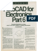 AutoCAD For Electronics Part 6 ETT 1989-10