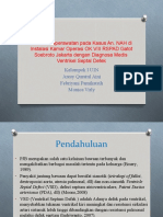 Asuhan Keperawatan Pada Kasus An. NAH Di Instalasi Kamar Operasi OK VIII RSPAD Gatot Soebroto Jakarta Dengan Diagnosa Medis Ventrikel Septal Defek