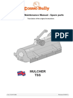 Mulcher TSS: User Maintenance Manual - Spare Parts