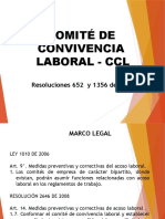 Comite de Convivencia Laboral