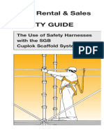 User Guide Safety Harness With Cuplok