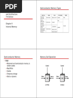 William Stallings Computer Organization and Architecture 7th Edition Internal Memory Semiconductor Memory Types