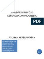 Standar Diagnosis Keperawatan Indonesia