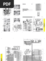 3408E Industrial Engine Electrical System: Top View