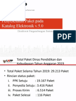 Paparan LKPP 2 - Penyelesaian Paket Katalog Elektronik