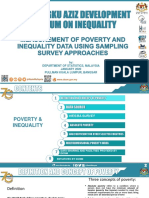 (16 Jan) Panel Discussion On Poverty and Inequality Data - Qualitative & Quantitative Aproaches - by Nazaria Baharudin