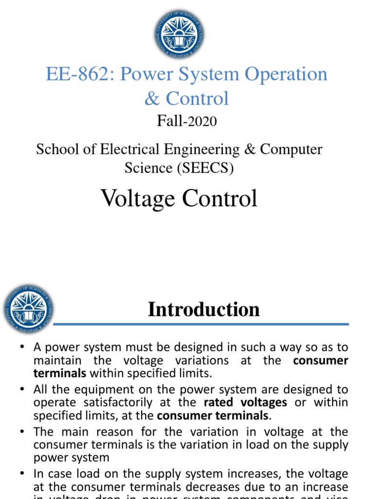 Voltage Control Methods in Power Systems | PDF | Ac Power | Transformer