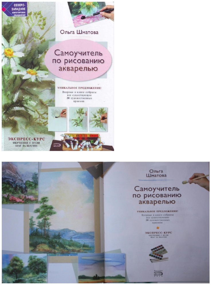 Olga Shmatova - Samouchitel Po Risovaniyu Akvarelyu | PDF