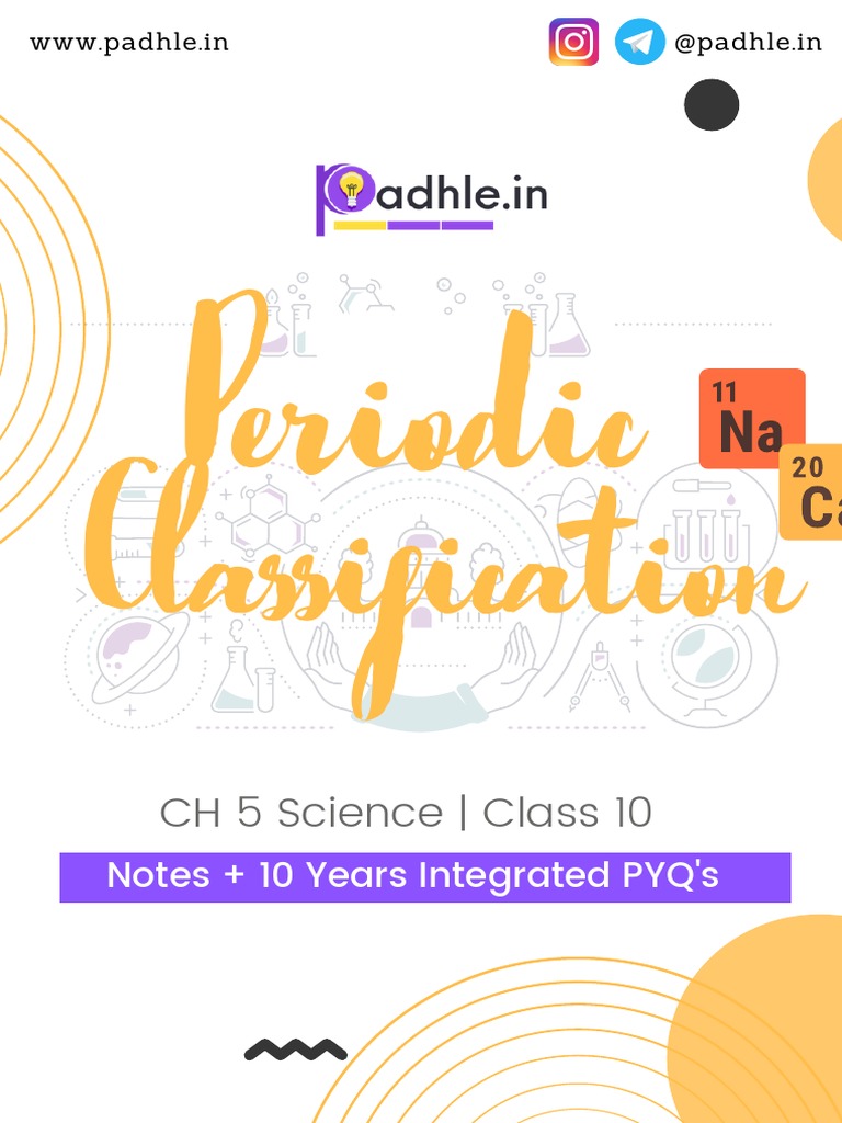 Padhle 10th - Periodic Classification of Elements + Integrated PYQs ...