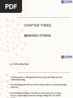 Chapter 3 - Bending Stress