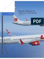Reasons of Success of Asian Low-Cost Carrier: Assignment Topic