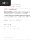 Obgyn Soap Note Example | PDF | Vagina | Puberty