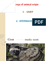 3+4.civet and Spermaceti