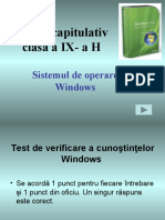 Test RecapitulativIXH