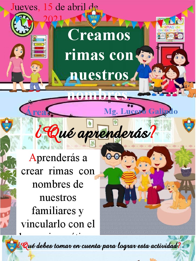 Nombre Con Rimas | PDF | Rima | Poética