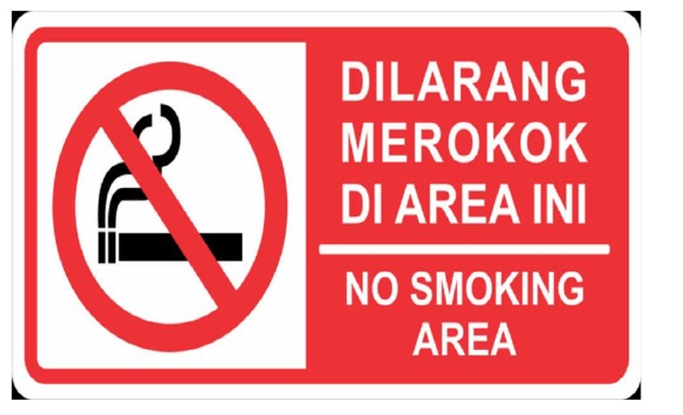 Di Larang Merokok Sign | PDF