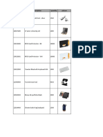 Ready Stock List With Picture