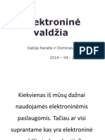 Elektronine Valdzia Skaidres