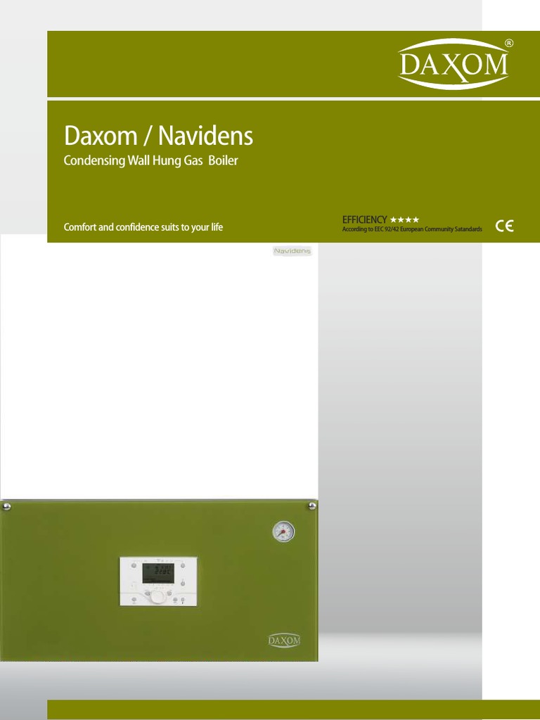 Condensing Gas Boilers PDF Boiler Exhaust Gas