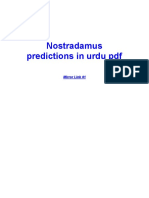 Nostradamus Predictions in Urdu PDF