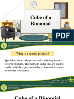 Cube of A Binomial