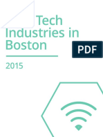 2015 Research High Tech Industries in Boston
