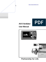 AV-S Ventilator User Manual