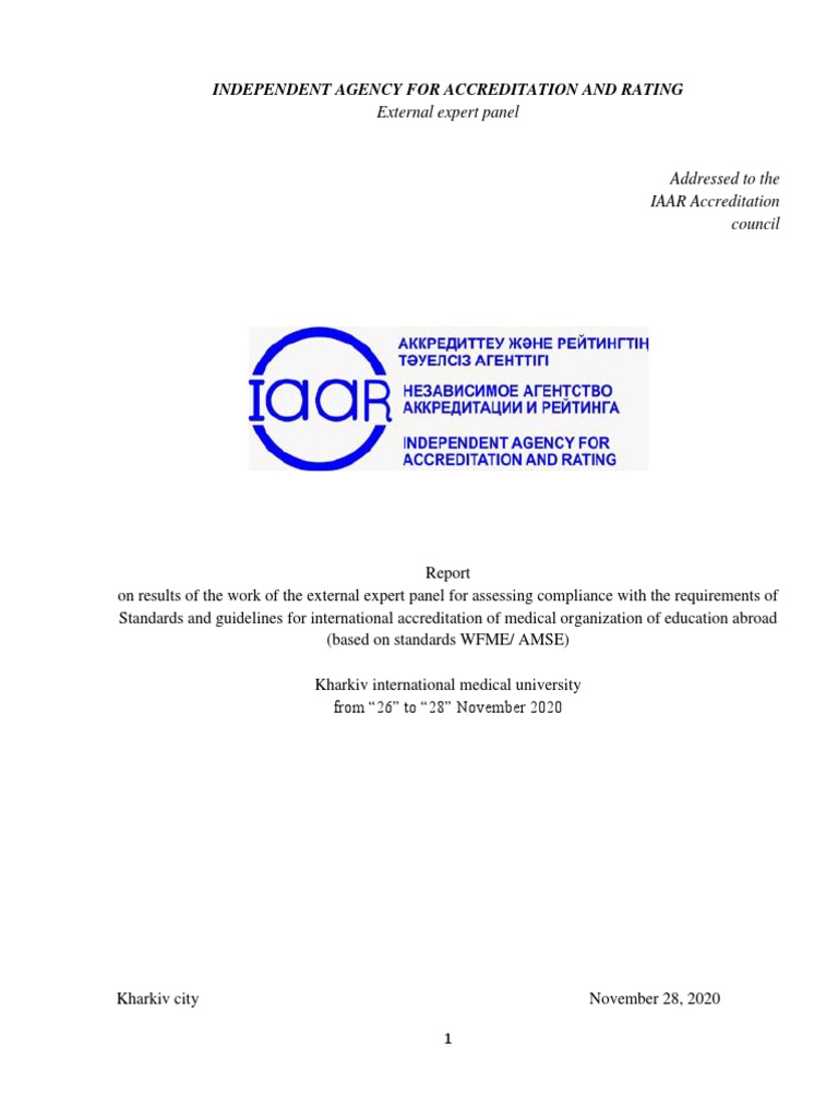 Отчет ВЭК перевод | PDF | Educational Assessment | Curriculum
